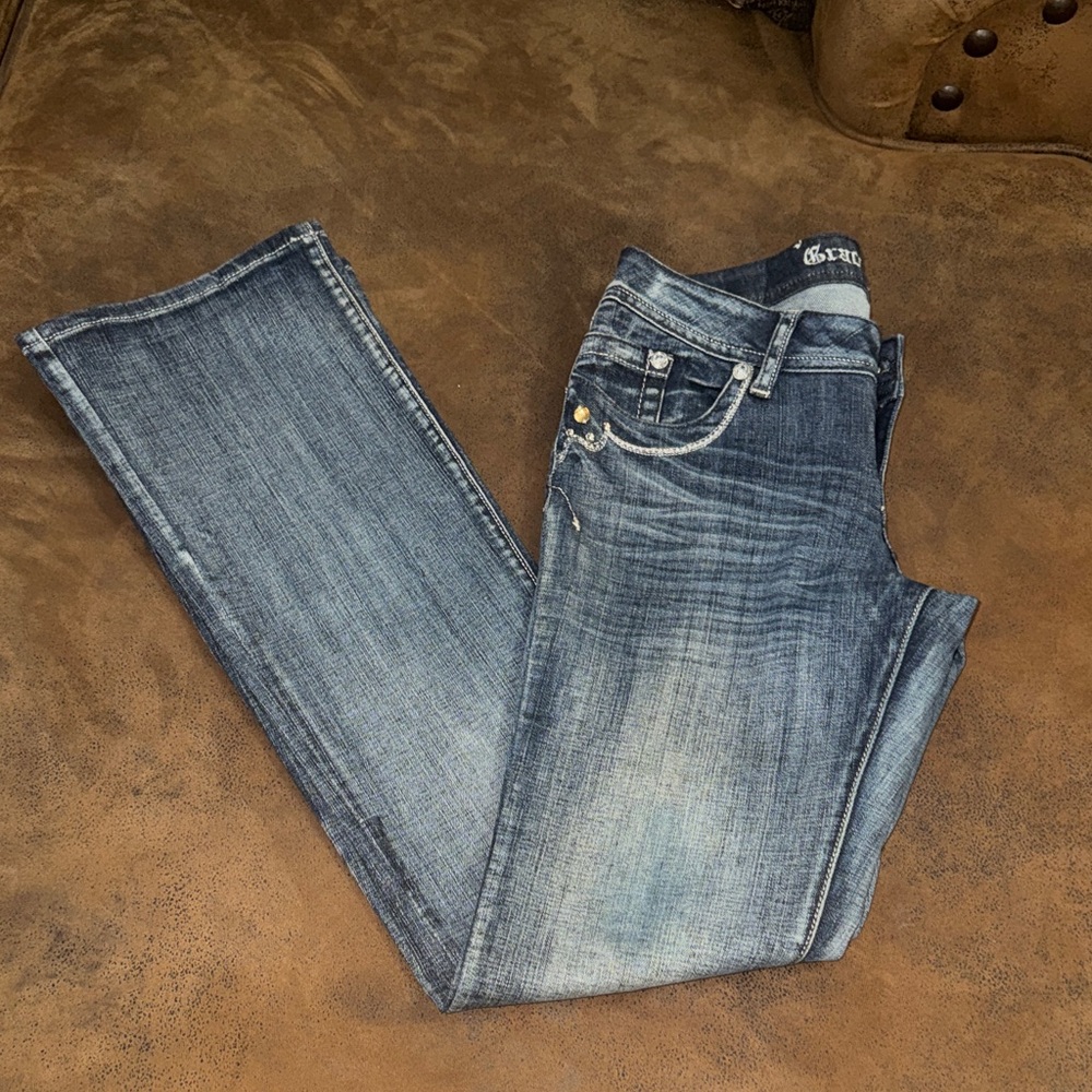 Grace In LA Embellished Jeans